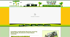 Desktop Screenshot of luigislandscaping.com